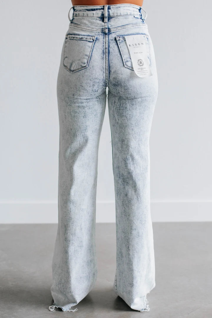 Mila Risen High Rise Jeans - Vintage Light Wash
