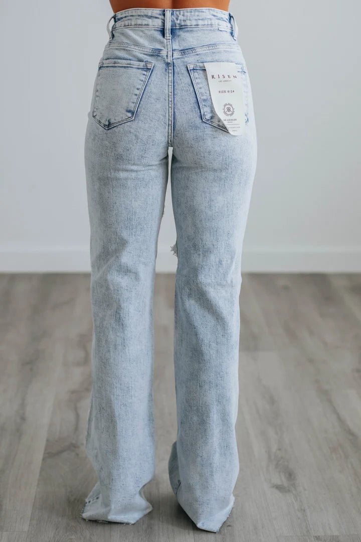 Avery Risen Light Wash Denim Jeans