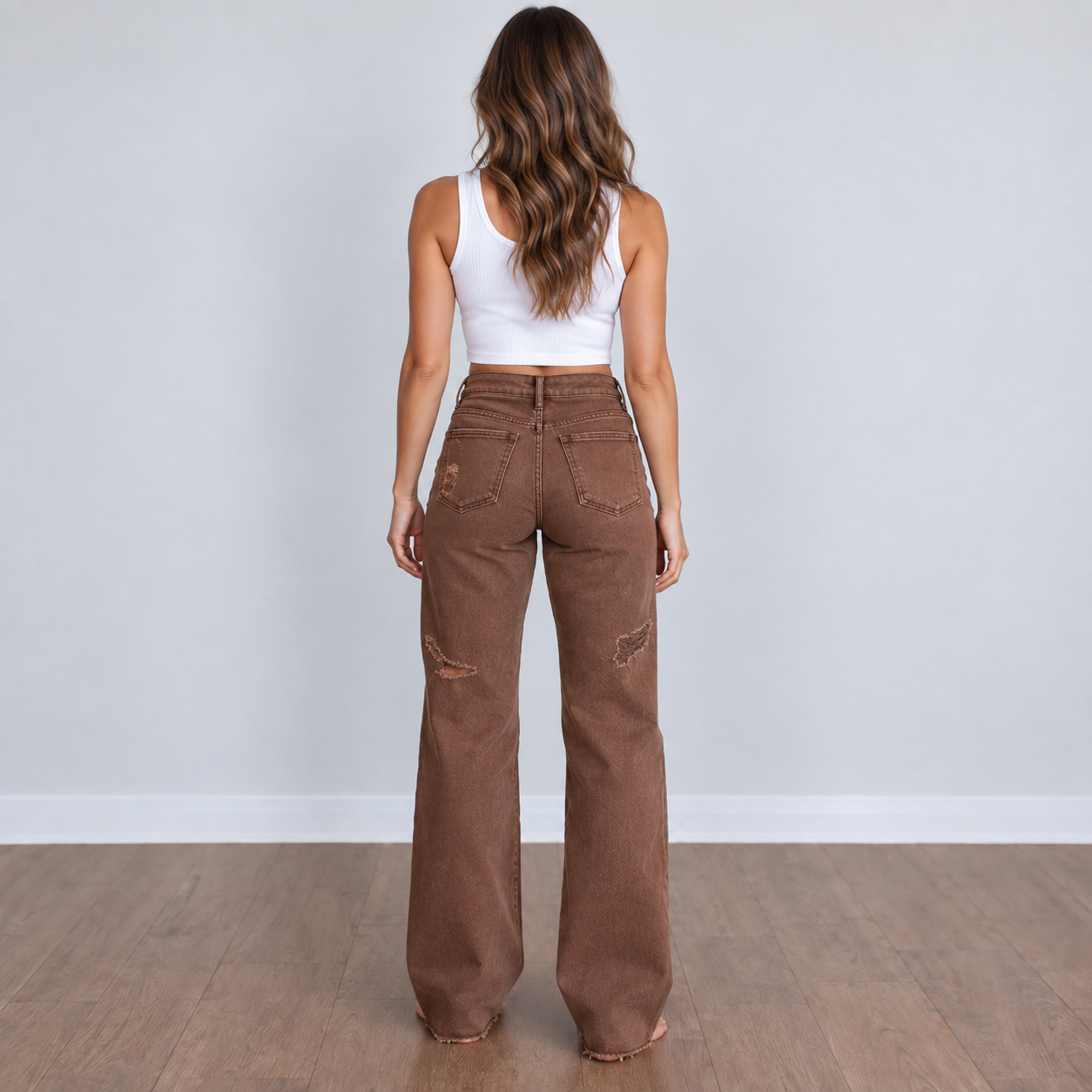 Sophie Mica High Waist Jeans Copper