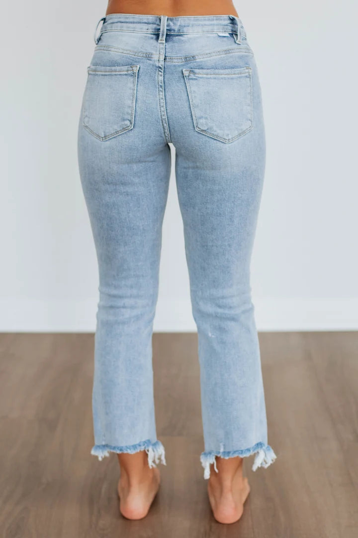 Emery Risen High Rise Jeans - Light Wash